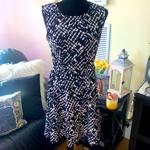 Sleeveless A- line dress